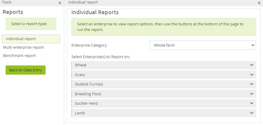 Data Enty Button Back to Data Entry button | AHDB