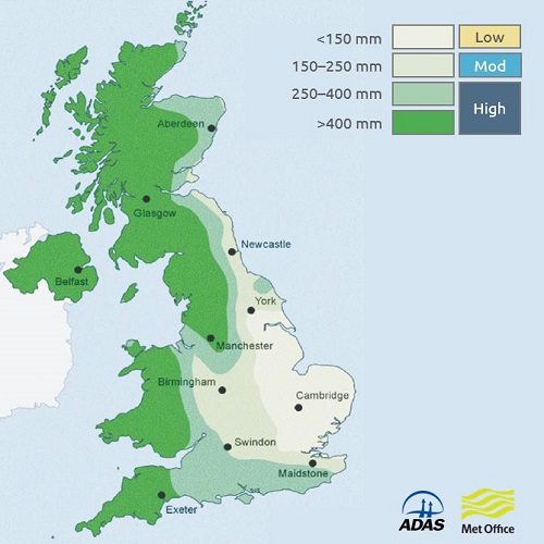 How To Use Excess Winter Rainfall Data To Plan Nitrogen Applications 