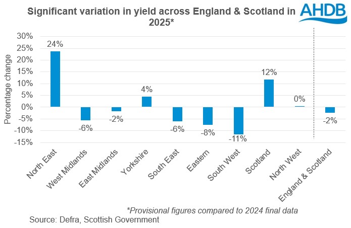 Analyst insight: Provisional UK crop production estimates for 2025 | AHDB