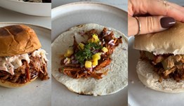 Pulled pork 3 ways