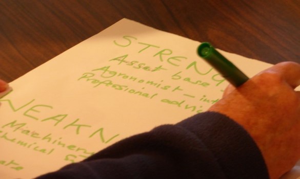 Leverton Monitor Farm: Farm business workshop