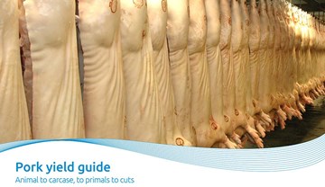 Pork yield guide