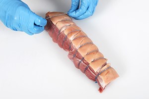 Mini Leg Joint with Crackling – boneless Meat Cut Spec Step 18