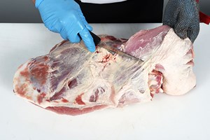 Brisket Muscle – fully trimmed Meat Cut Spec Step 4