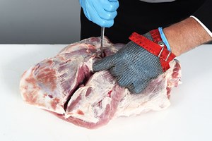 Pork Henry – portions Meat Cut Spec Step 1