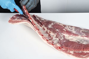 Spare Ribs – belly, individual Meat Cut Spec Step 2