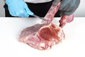 Dice (leg muscles 98%VL) Meat Cut Spec Step 1