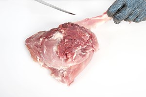 Dice (leg muscles 98%VL) Meat Cut Spec Step 4