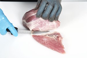 Dice (leg muscles 98%VL) Meat Cut Spec Step 3