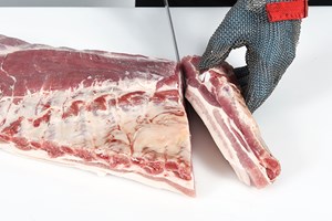 Belly Slices – bone-in rindless Meat Cut Spec Step 3
