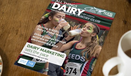 Front cover of All Things Dairy magazine Autumn 2024