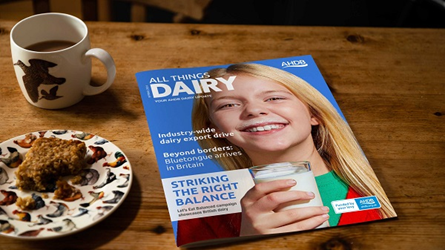 Front cover of the All Things Dairy - Spring 2024 magazine